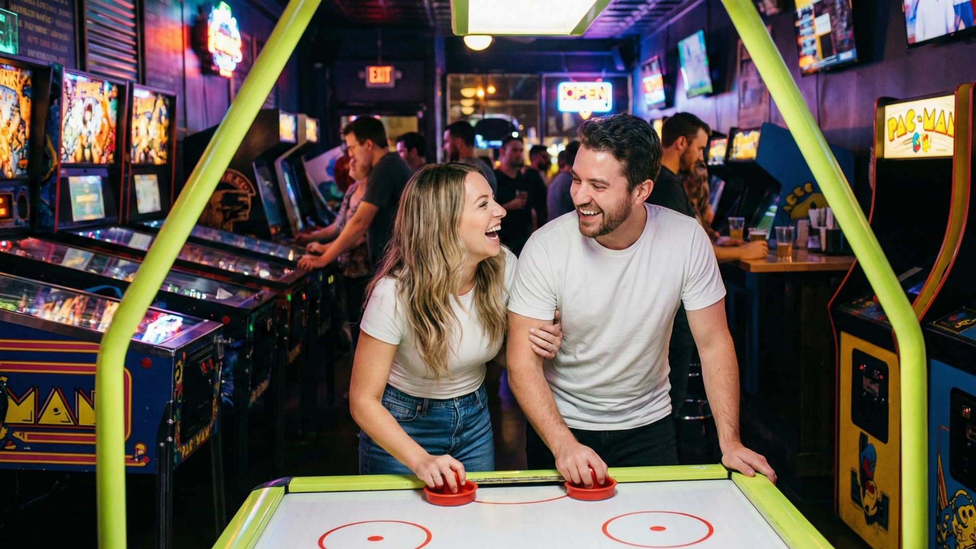 Noite de Arcade e Competição