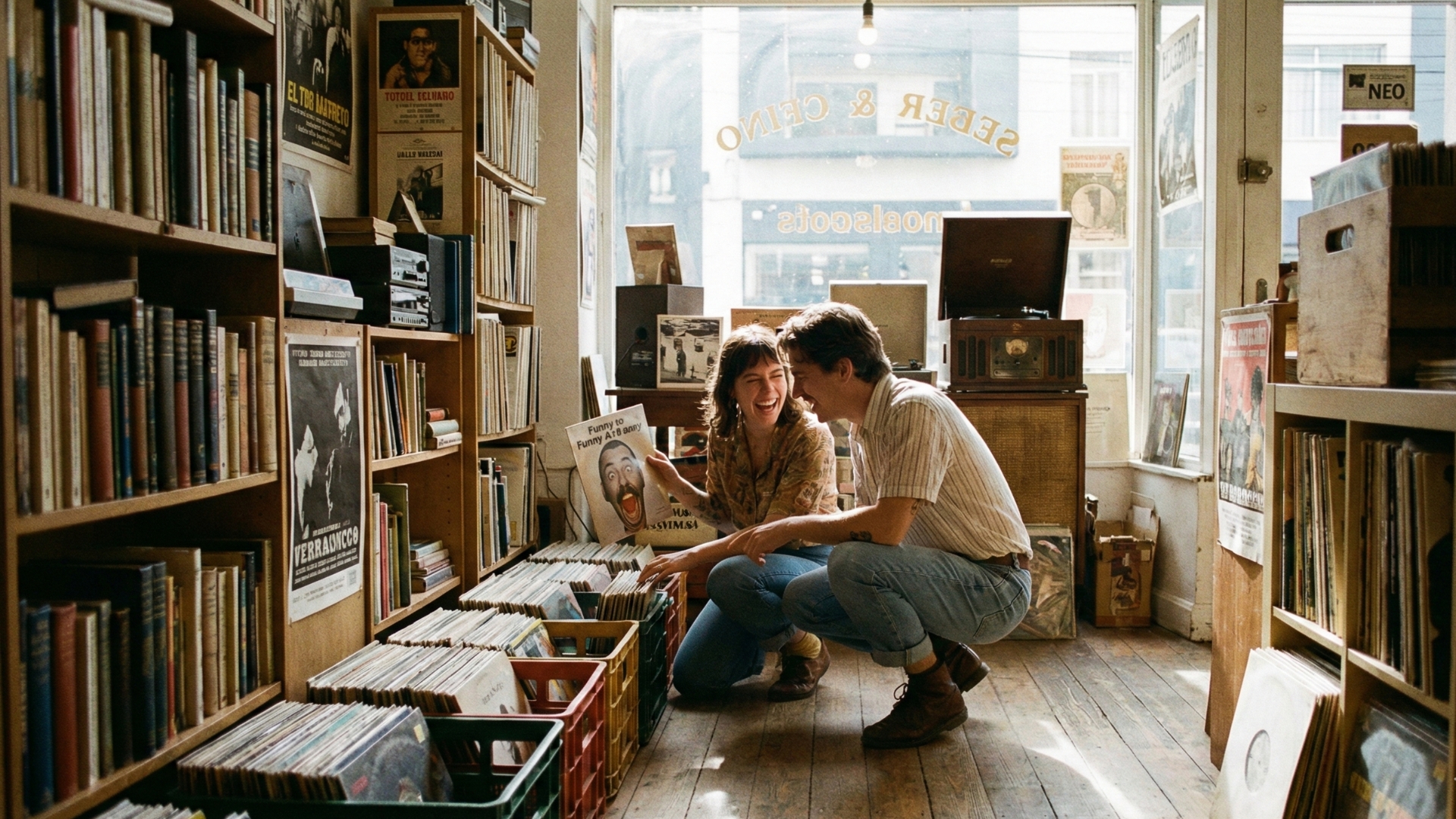 Treasure Hunt in Used Bookstores and Record Shops