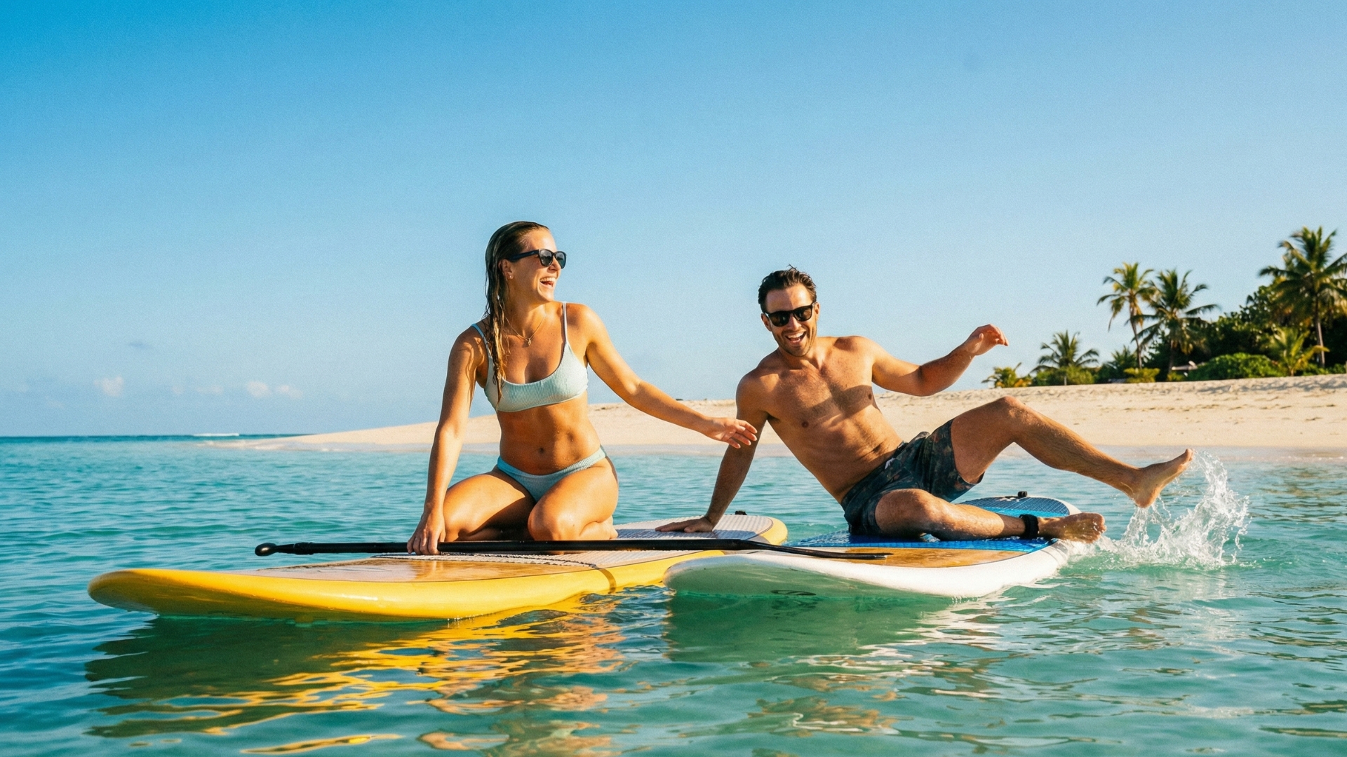 Stand-Up Paddle (SUP) on the Water